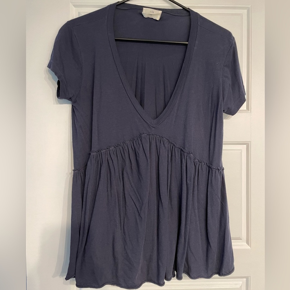 Anthropologie t.la Navy Top